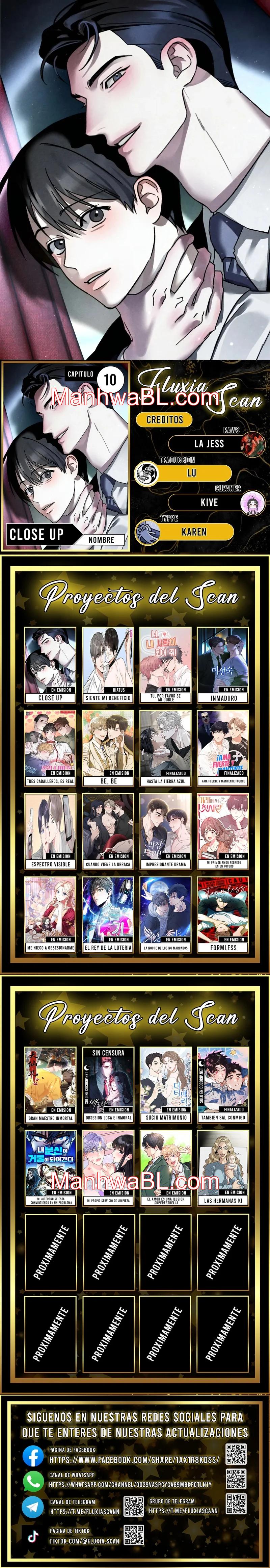 Close up - Capítulo 10.00 manhwa
