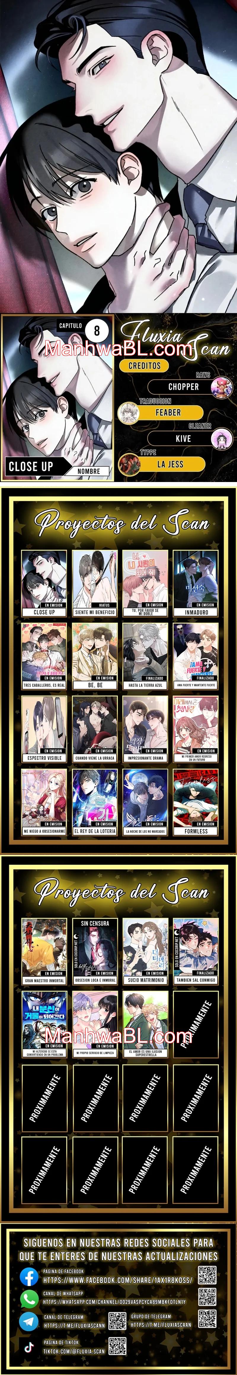 Close up - Capítulo 8.00 manhwa