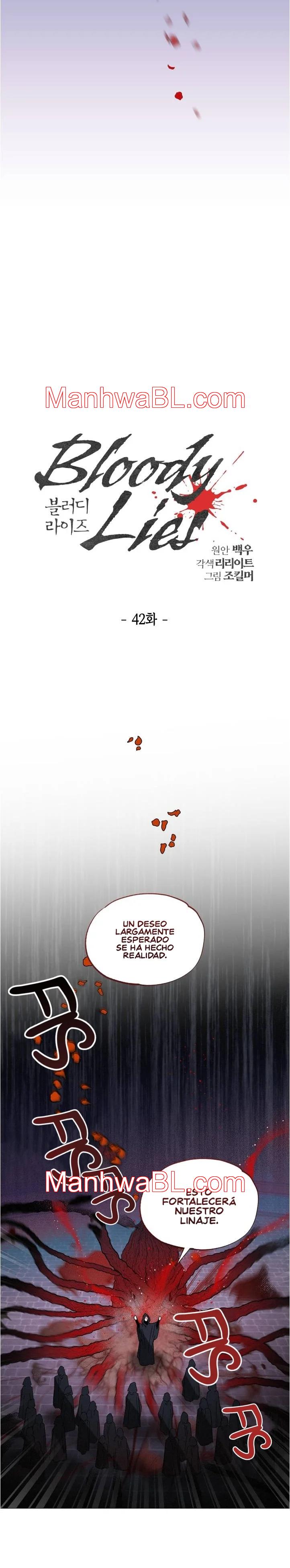 Mentiras sangrientas - Capítulo 42.00 manhwa