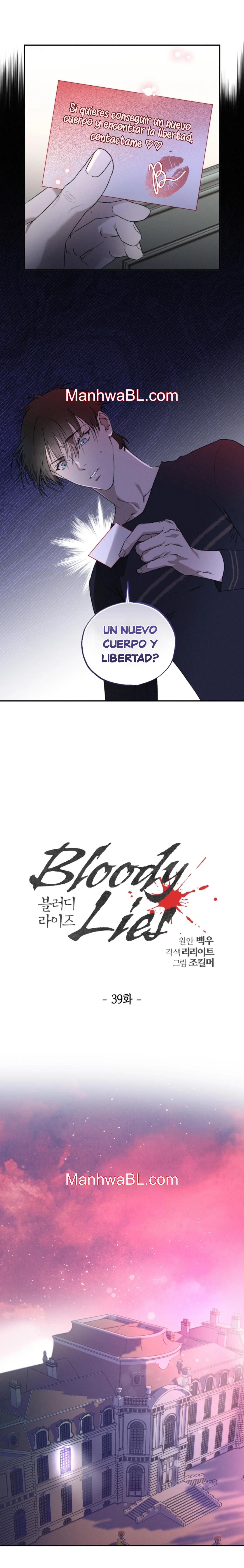 Mentiras sangrientas - Capítulo 39.00 manhwa