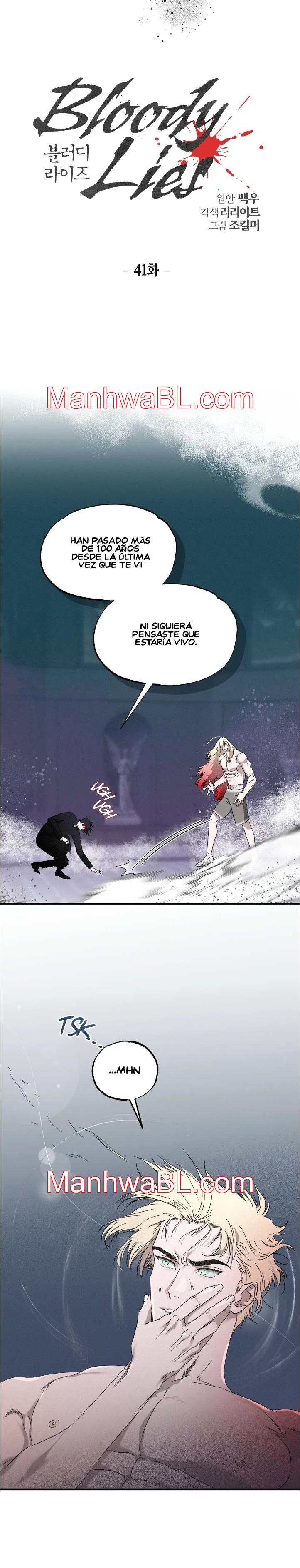 Mentiras sangrientas - Capítulo 41.00 manhwa