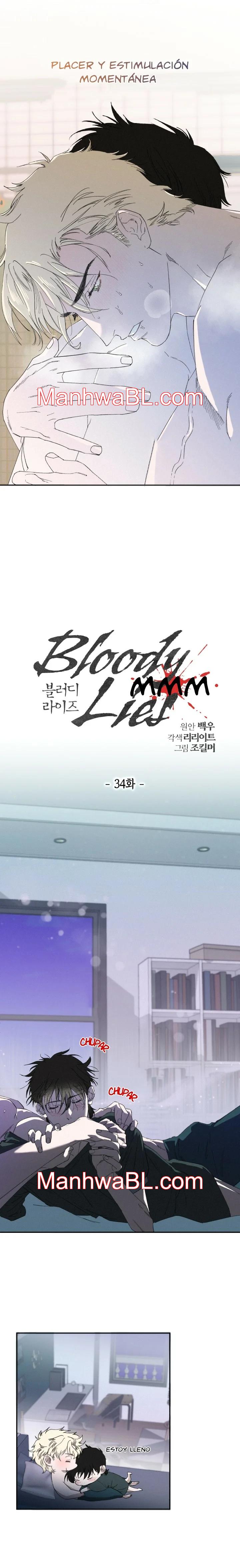 Mentiras sangrientas - Capítulo 34.00 manhwa