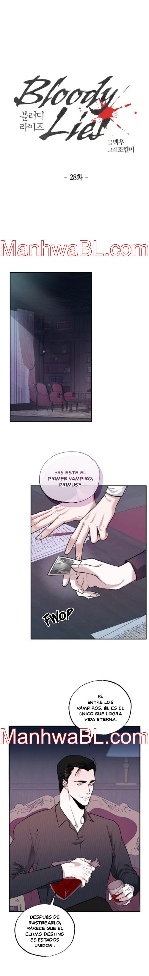 Mentiras sangrientas - Capítulo 28.00 manhwa