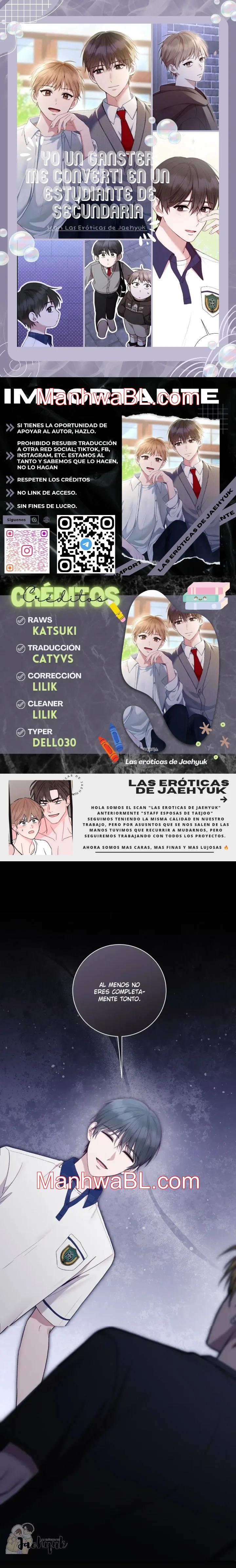 Yo, un gángster, me convertí en un estudiante de secundaria - Capítulo 37.00 manhwa