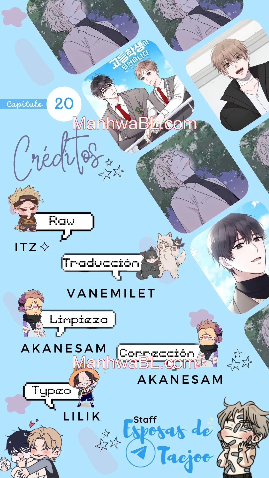 Yo, un gángster, me convertí en un estudiante de secundaria - Capítulo 20.00 manhwa
