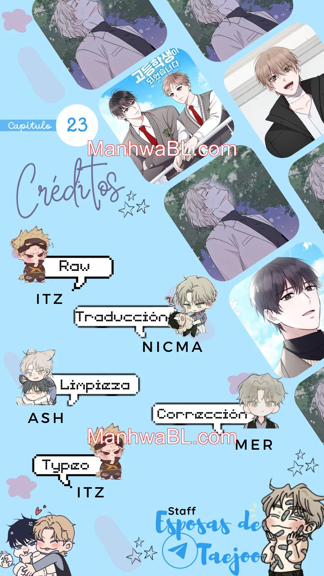 Yo, un gángster, me convertí en un estudiante de secundaria - Capítulo 23.00 manhwa
