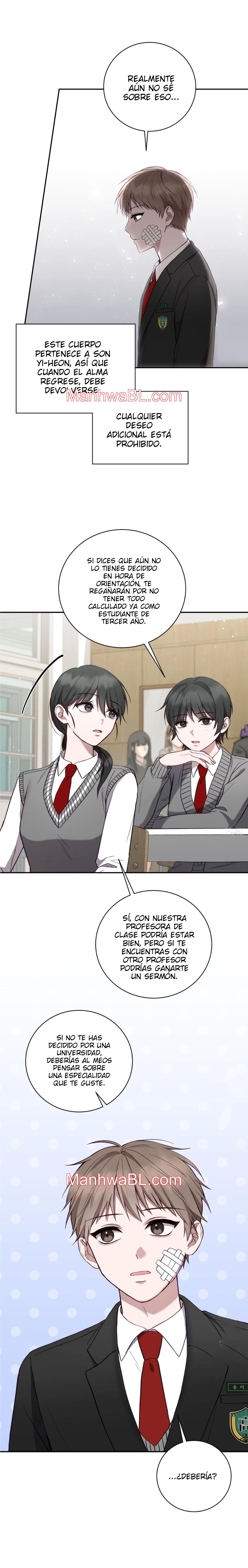 Yo, un gángster, me convertí en un estudiante de secundaria - Capítulo 8.00 manhwa