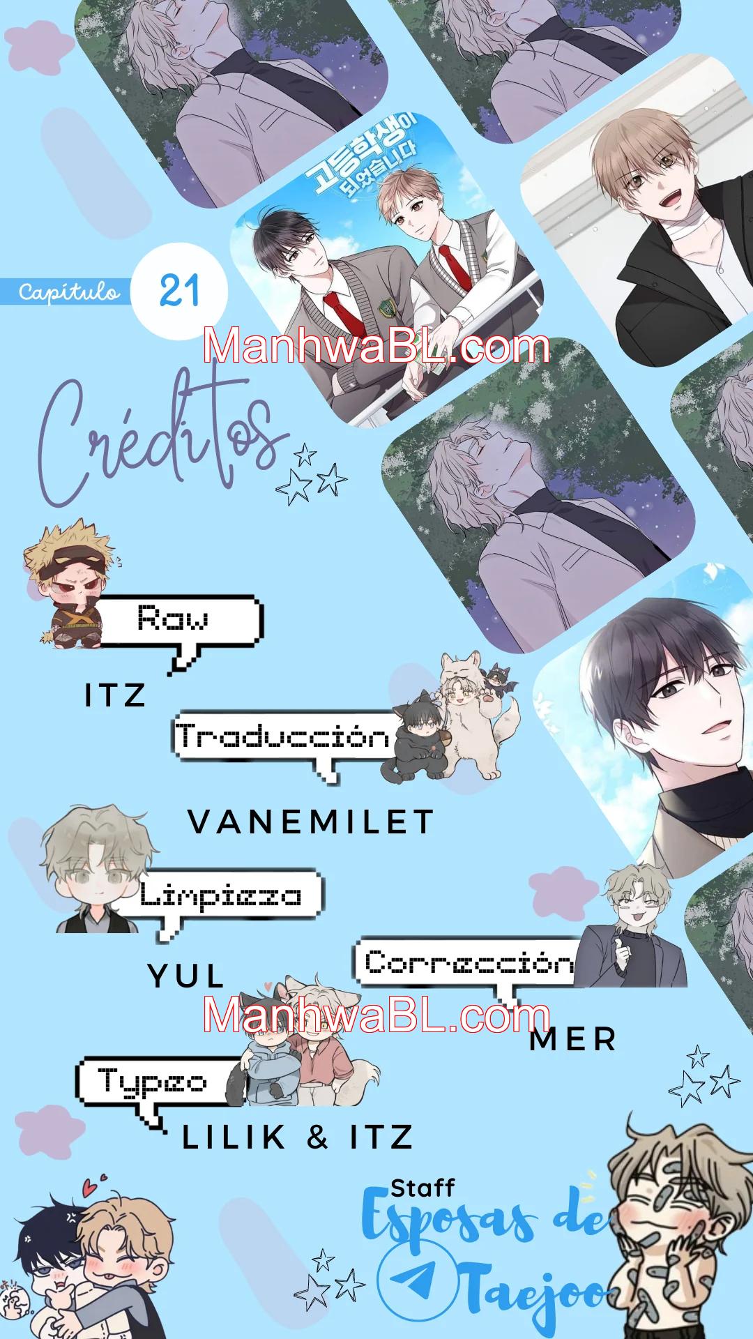 Yo, un gángster, me convertí en un estudiante de secundaria - Capítulo 21.00 manhwa