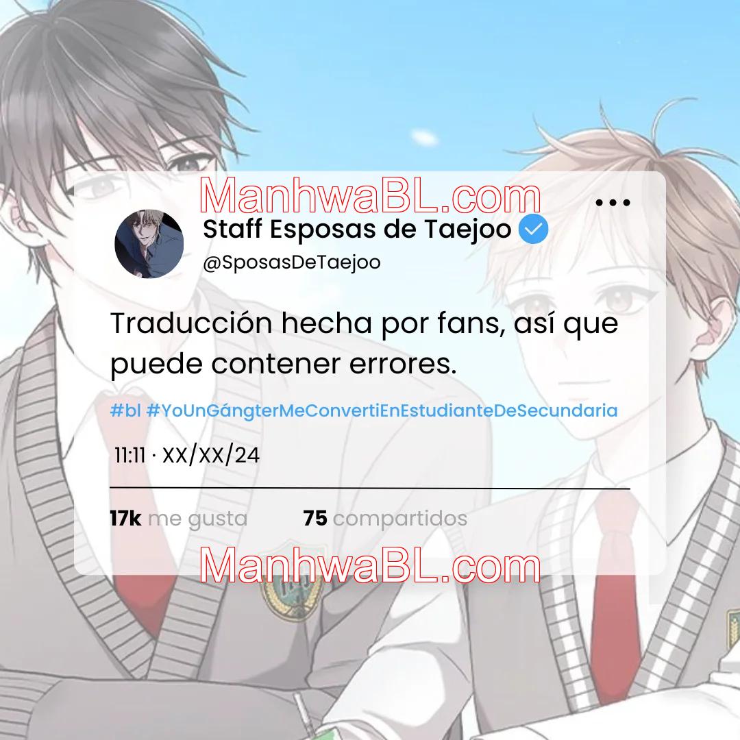 Yo, un gángster, me convertí en un estudiante de secundaria - Capítulo 32.00 manhwa