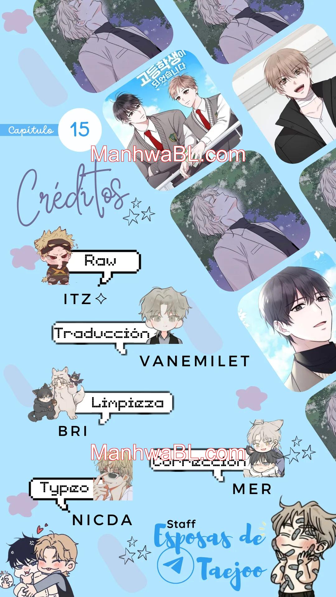 Yo, un gángster, me convertí en un estudiante de secundaria - Capítulo 15.00 manhwa