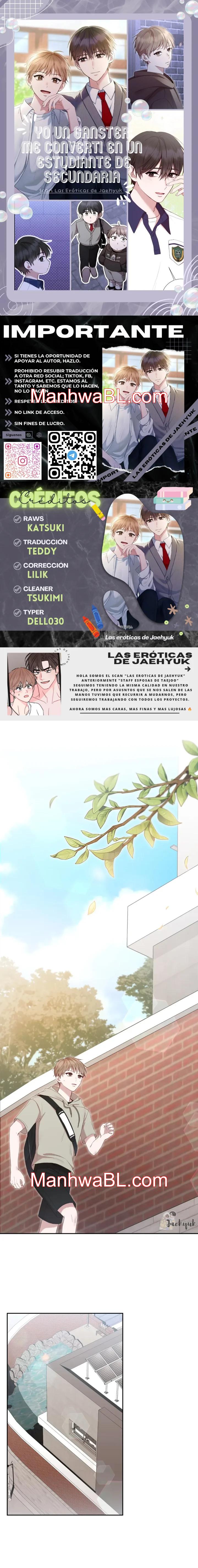 Yo, un gángster, me convertí en un estudiante de secundaria - Capítulo 39.00 manhwa