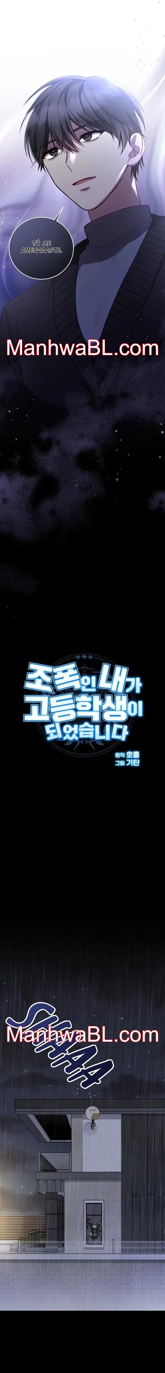 Yo, un gángster, me convertí en un estudiante de secundaria - Capítulo 9.00 manhwa