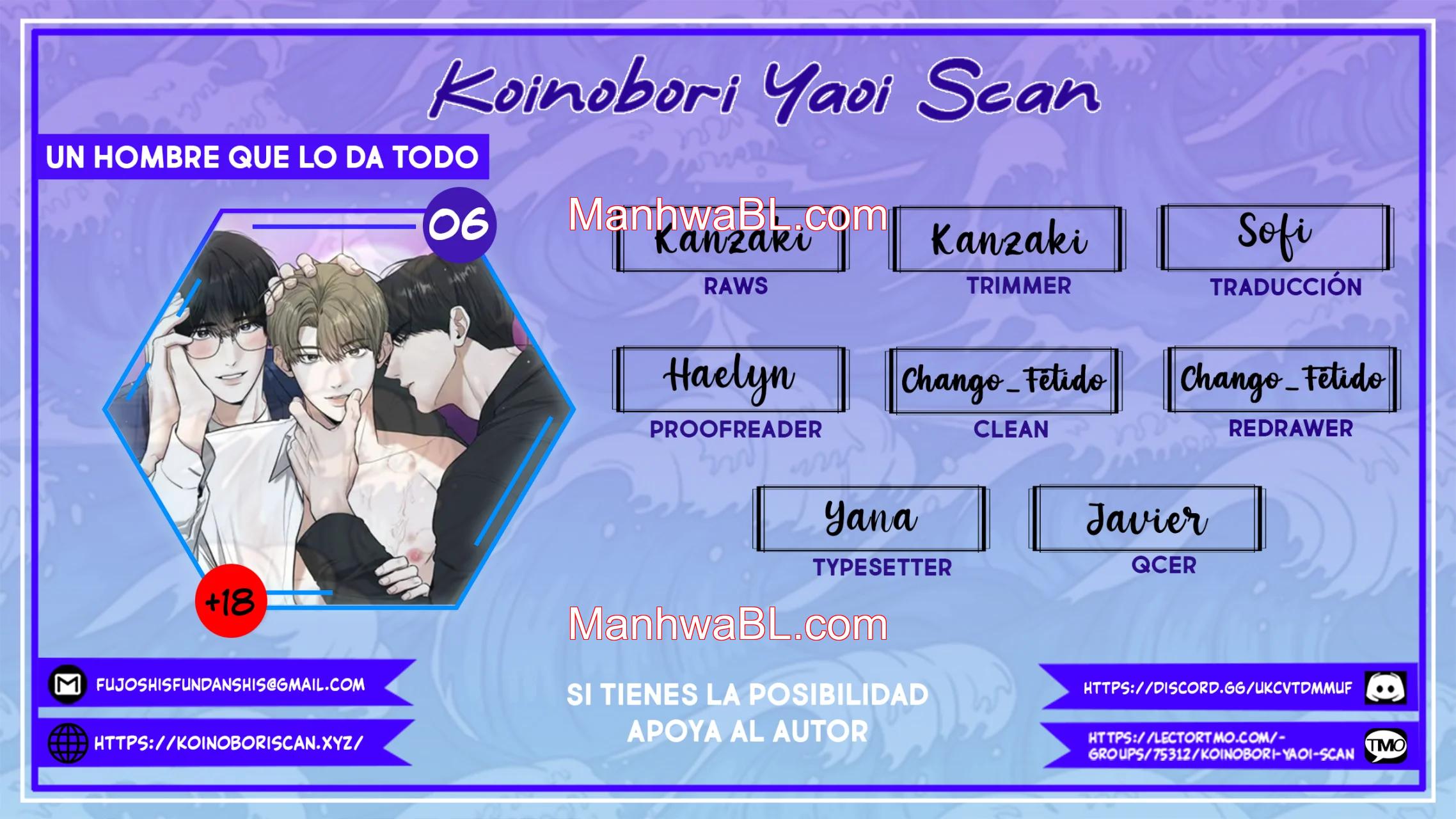 Un hombre que lo da todo - Capítulo 6.00 manhwa