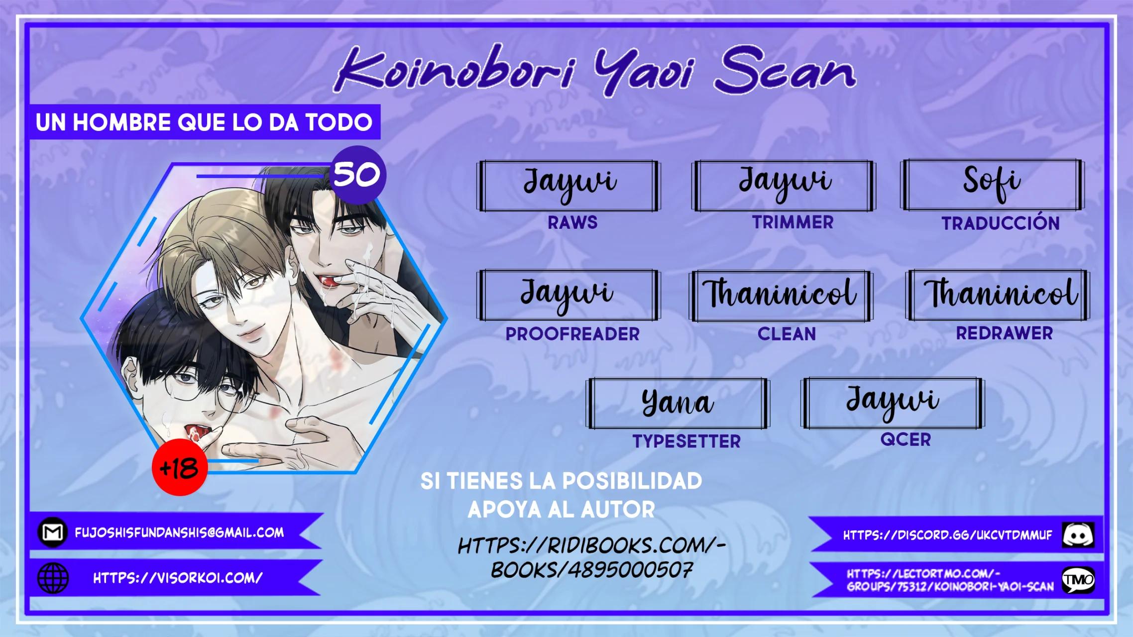 Un hombre que lo da todo - Capítulo 50 manhwa