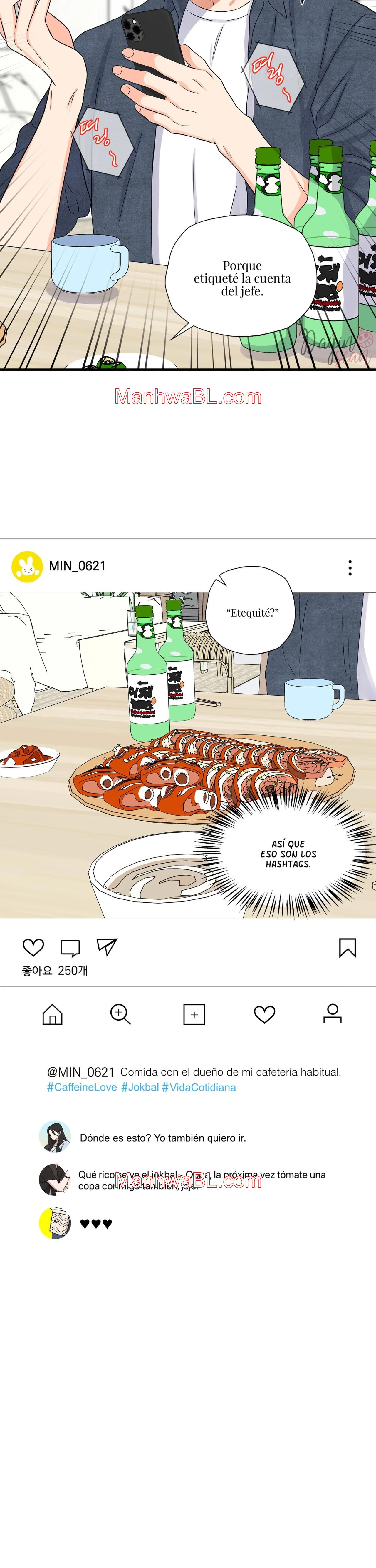 Amor por la cafeína - Capítulo 6.00 manhwa