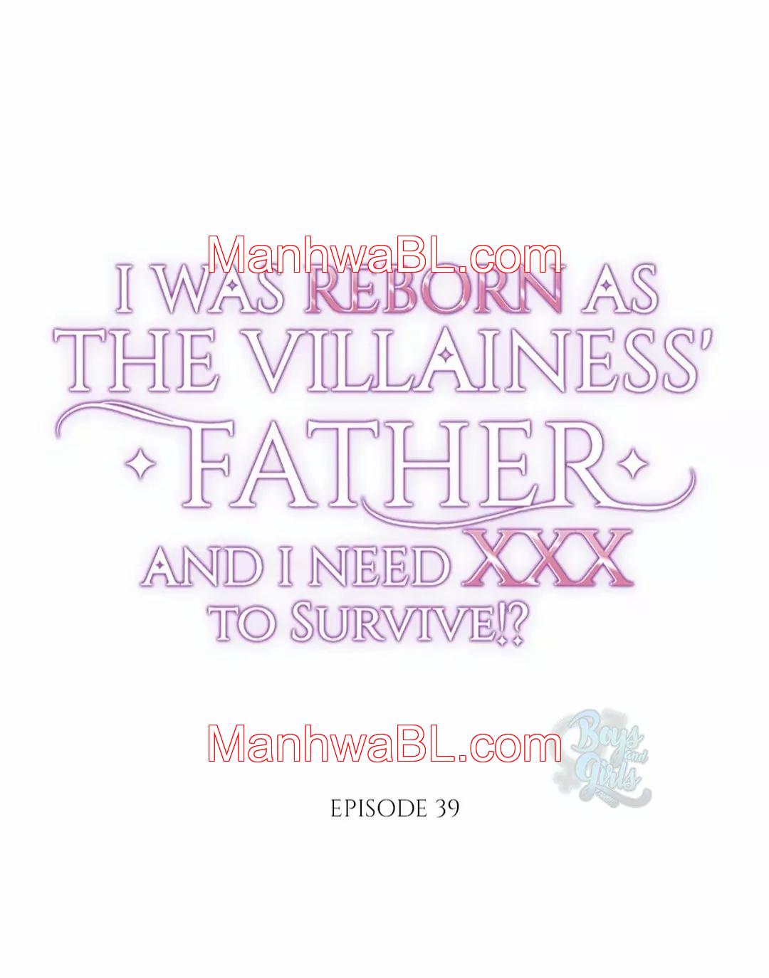 I was Reborn as the Villainess’ Father and I Need XXX to Survive!? - Capítulo 39.00 manhwa