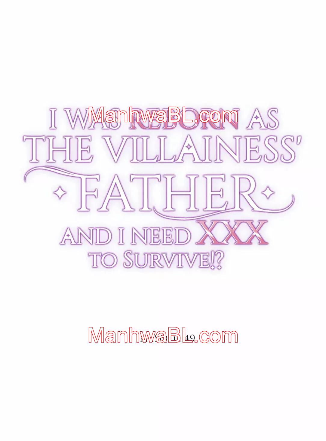 I was Reborn as the Villainess’ Father and I Need XXX to Survive!? - Capítulo 49.00 manhwa