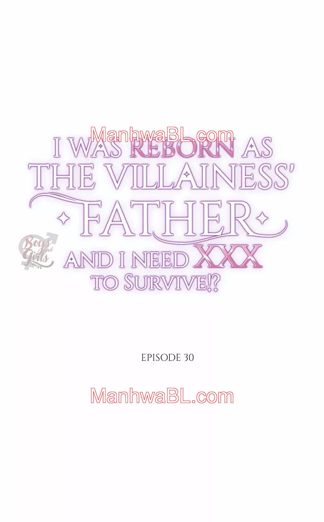 I was Reborn as the Villainess’ Father and I Need XXX to Survive!? - Capítulo 30.00 manhwa