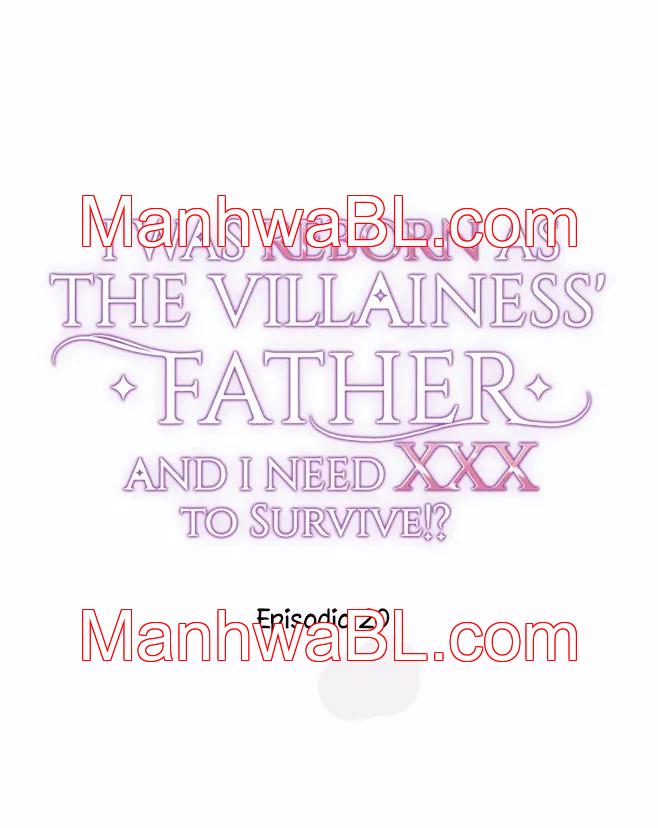 I was Reborn as the Villainess’ Father and I Need XXX to Survive!? - Capítulo 20.00 manhwa