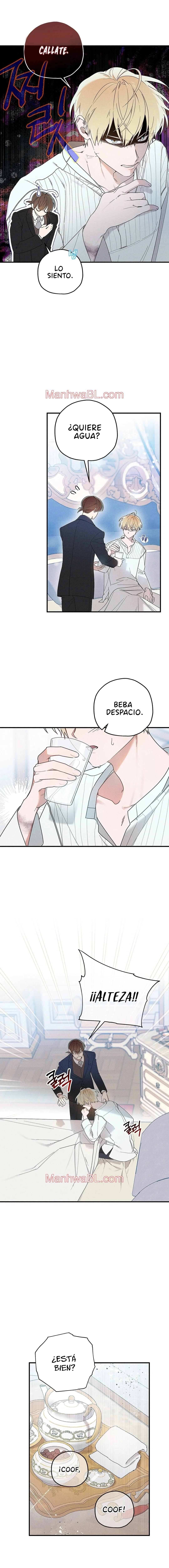 Ocultando que el maldito príncipe es un omega - Capítulo 1 manhwa