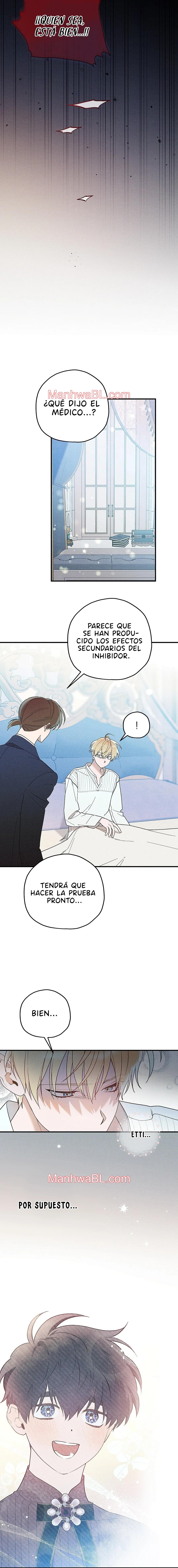 Ocultando que el maldito príncipe es un omega - Capítulo 1 manhwa