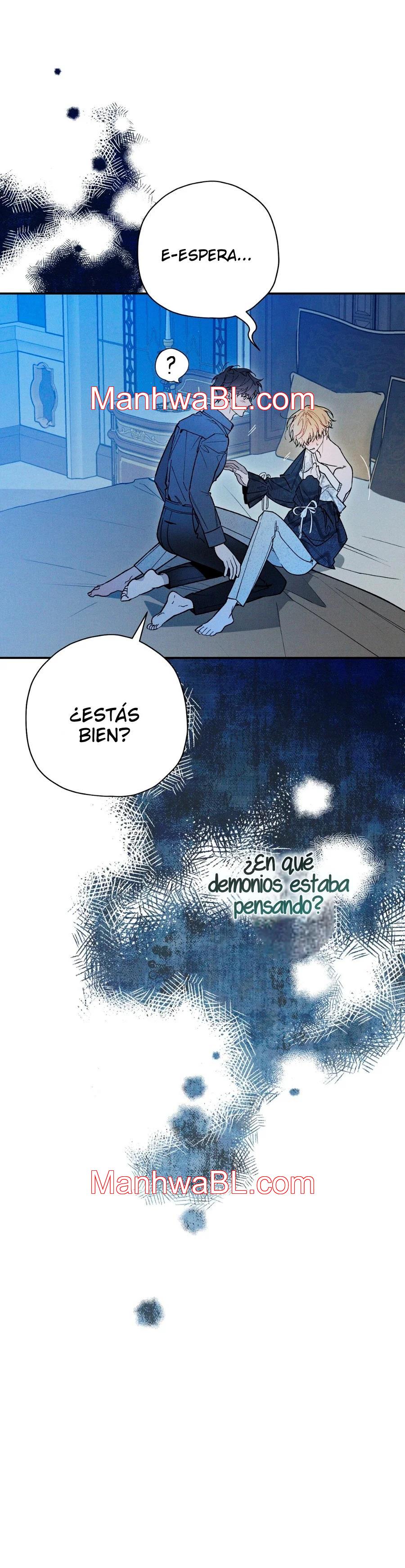 Ocultando que el maldito príncipe es un omega - Capítulo 44 manhwa