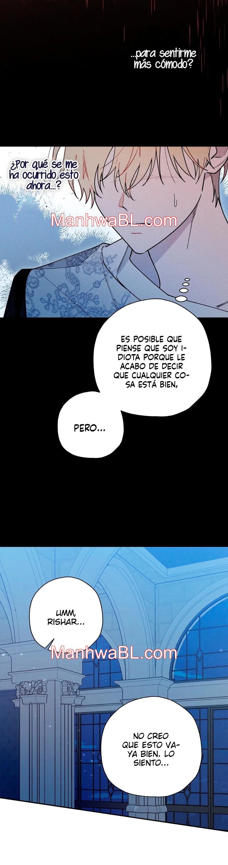 Ocultando que el maldito príncipe es un omega - Capítulo 44 manhwa