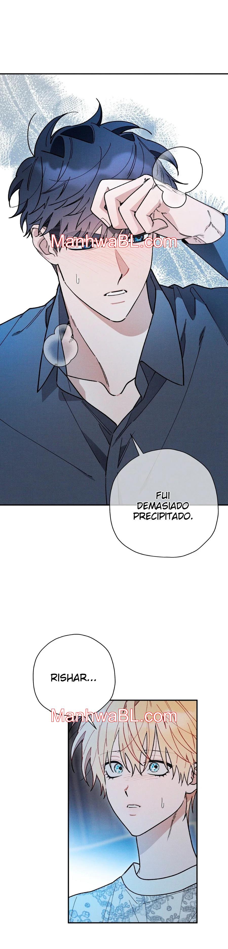 Ocultando que el maldito príncipe es un omega - Capítulo 44 manhwa