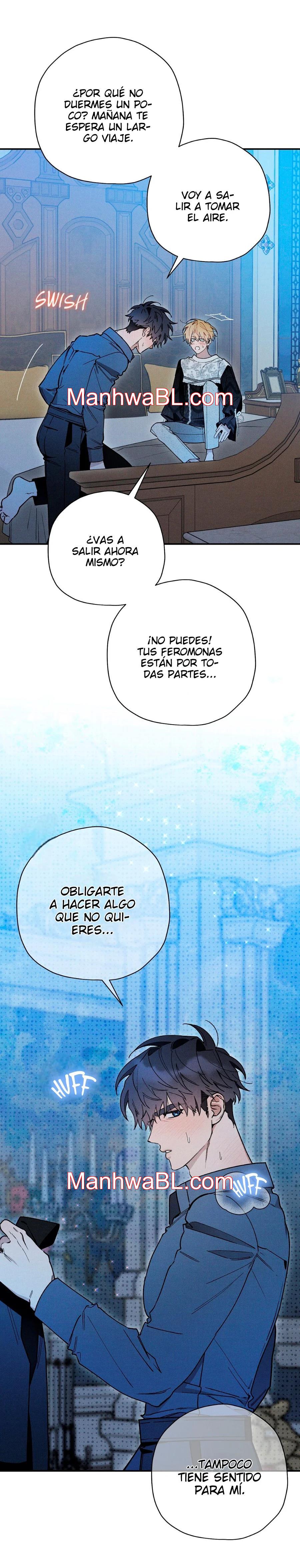 Ocultando que el maldito príncipe es un omega - Capítulo 44 manhwa
