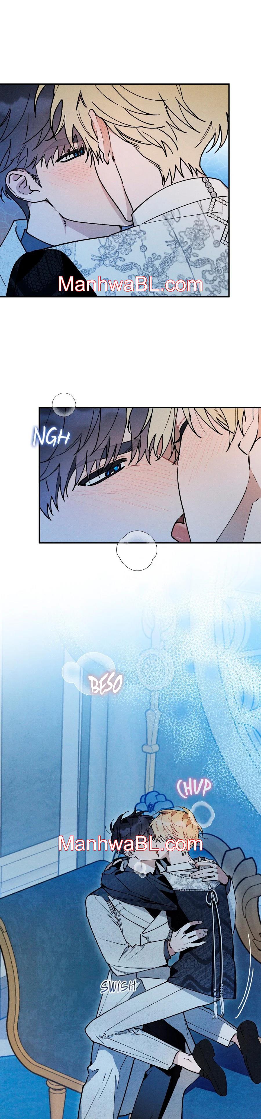 Ocultando que el maldito príncipe es un omega - Capítulo 44 manhwa