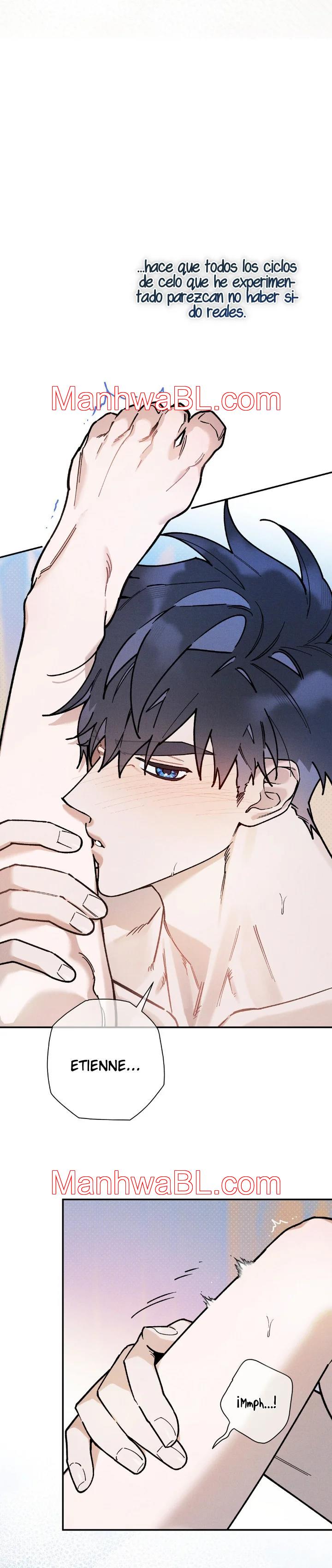 Ocultando que el maldito príncipe es un omega - Capítulo 34 manhwa