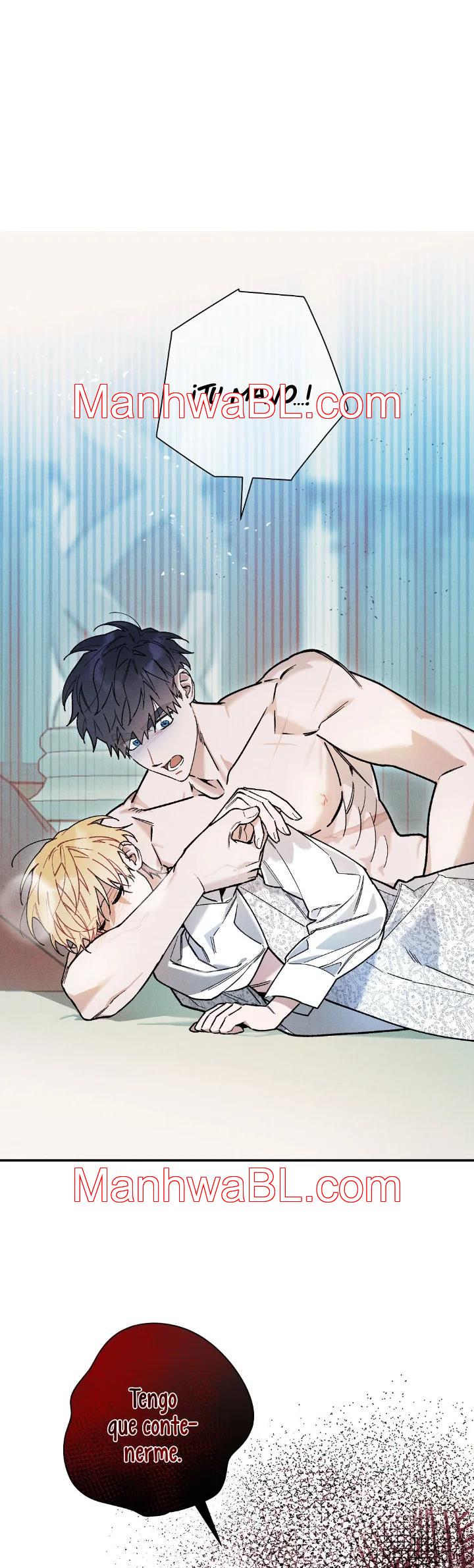Ocultando que el maldito príncipe es un omega - Capítulo 34 manhwa