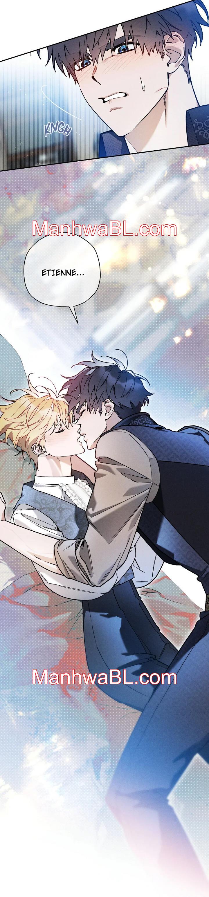 Ocultando que el maldito príncipe es un omega - Capítulo 34 manhwa