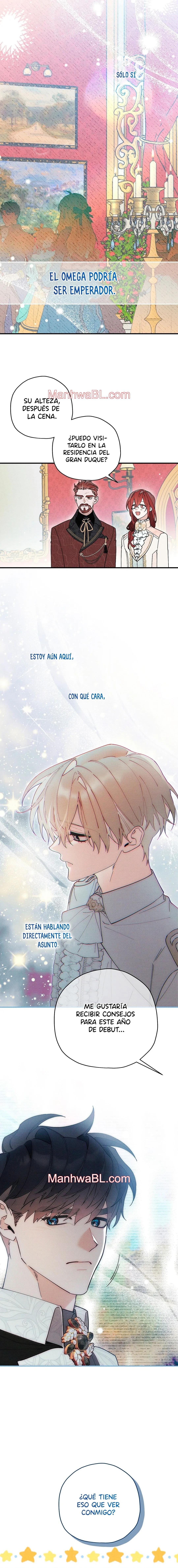 Ocultando que el maldito príncipe es un omega - Capítulo 11 manhwa
