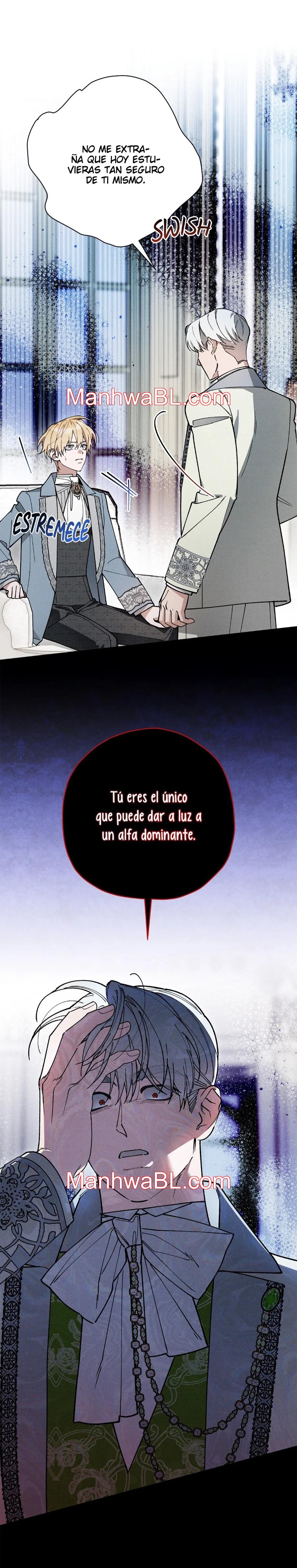 Ocultando que el maldito príncipe es un omega - Capítulo 53 manhwa