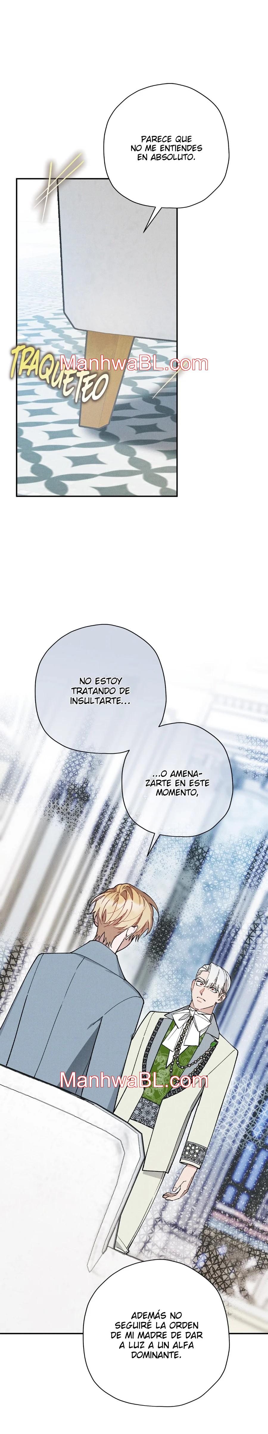 Ocultando que el maldito príncipe es un omega - Capítulo 53 manhwa