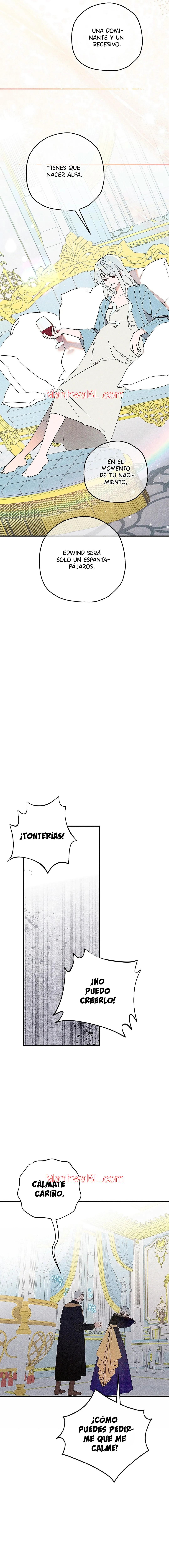 Ocultando que el maldito príncipe es un omega - Capítulo 2 manhwa