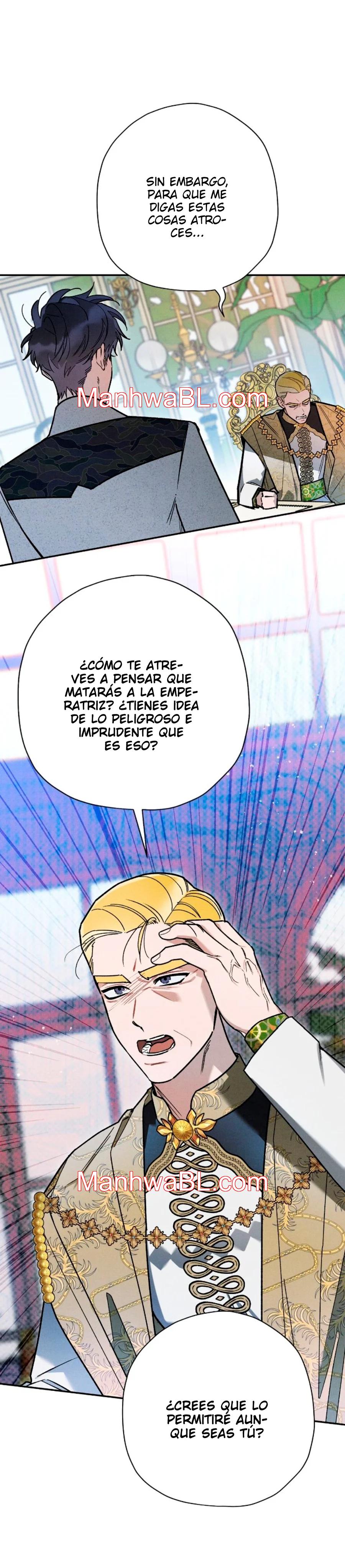 Ocultando que el maldito príncipe es un omega - Capítulo 40 manhwa