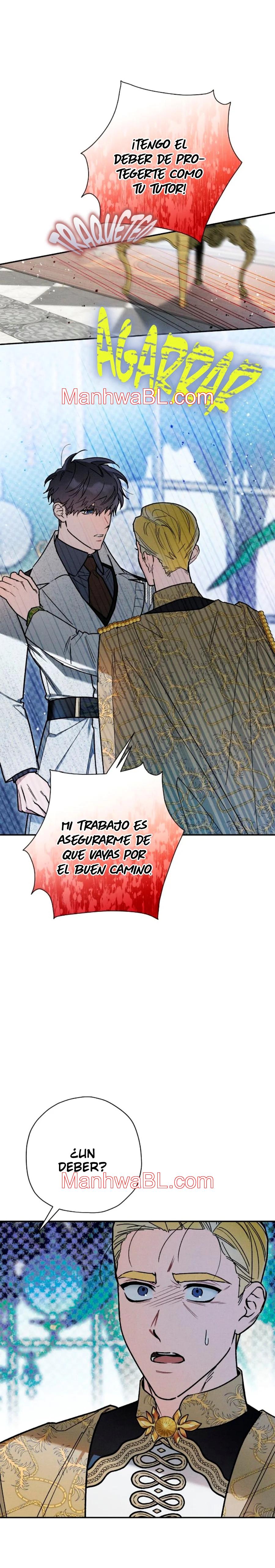 Ocultando que el maldito príncipe es un omega - Capítulo 40 manhwa