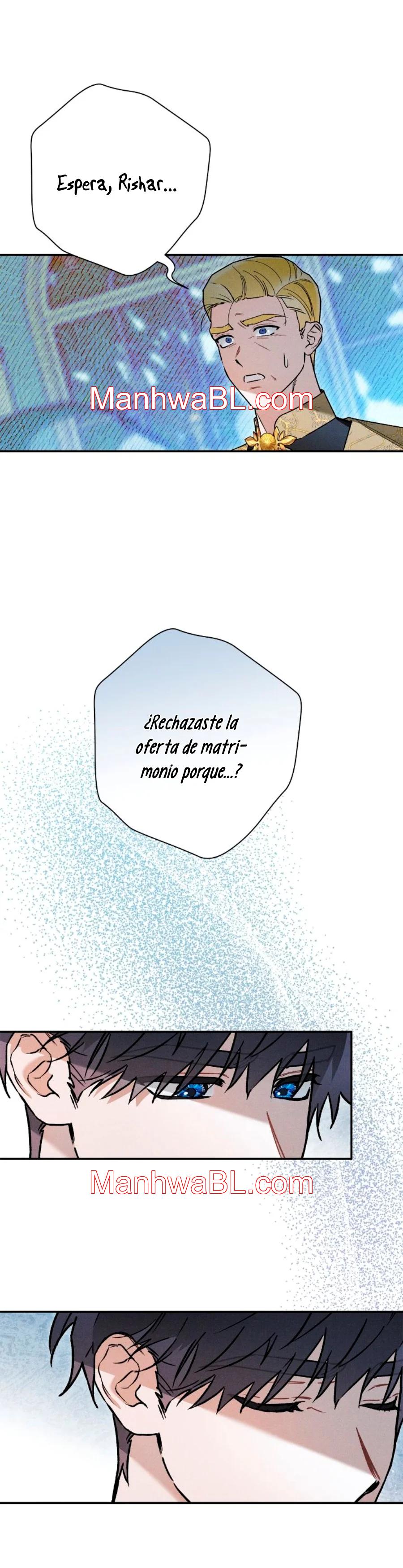 Ocultando que el maldito príncipe es un omega - Capítulo 40 manhwa