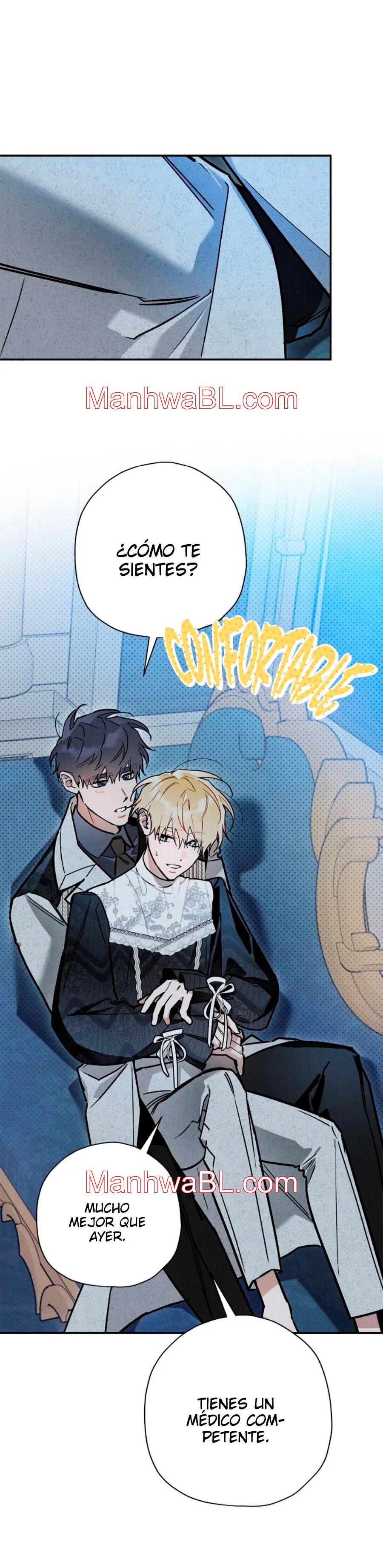 Ocultando que el maldito príncipe es un omega - Capítulo 40 manhwa