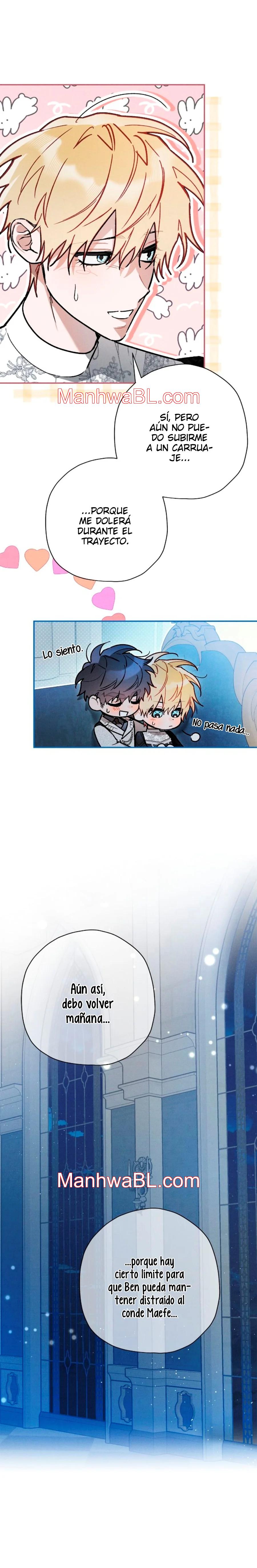 Ocultando que el maldito príncipe es un omega - Capítulo 40 manhwa