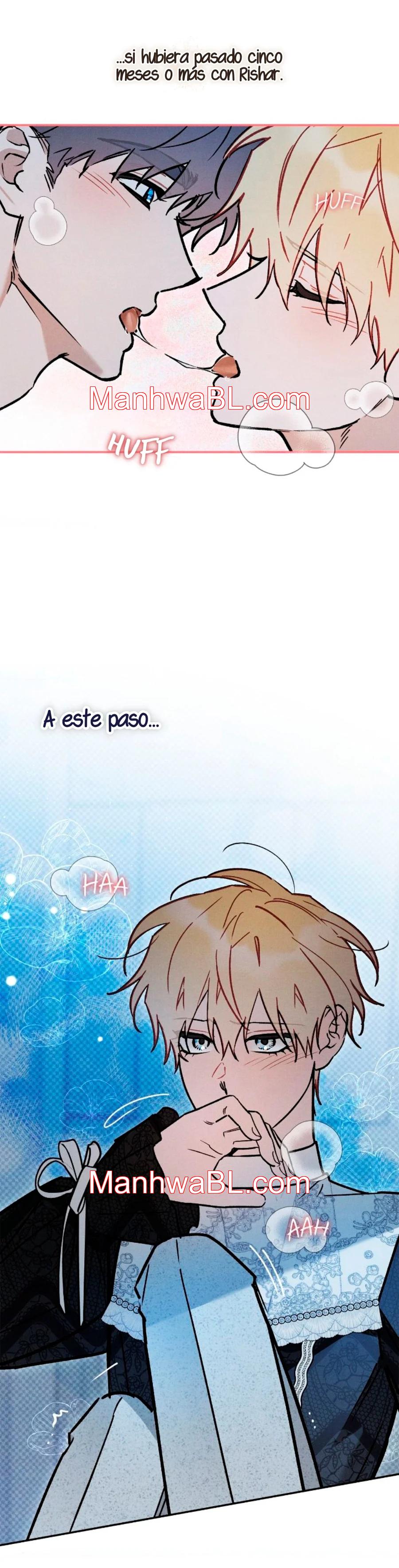 Ocultando que el maldito príncipe es un omega - Capítulo 40 manhwa