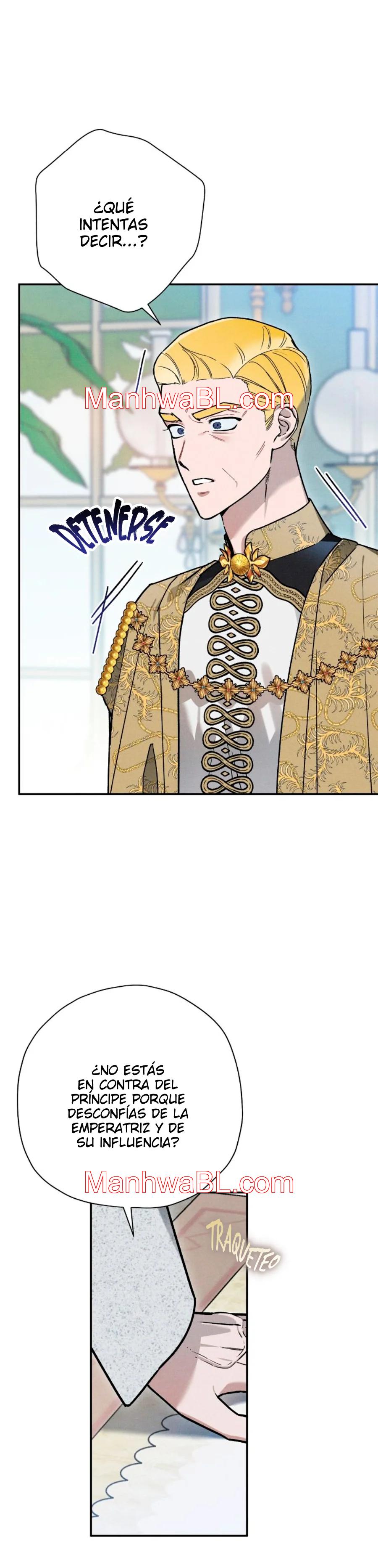 Ocultando que el maldito príncipe es un omega - Capítulo 40 manhwa