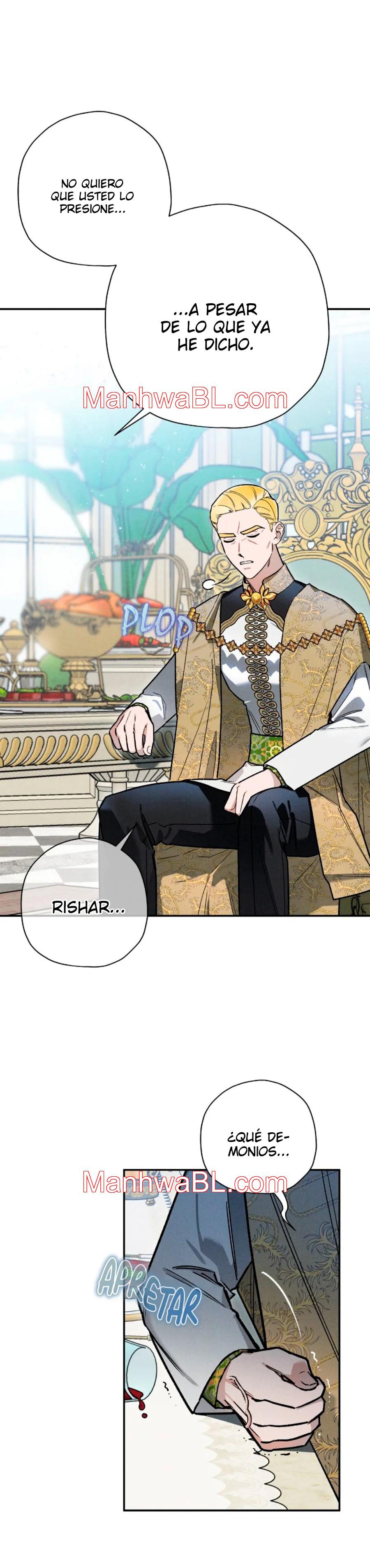 Ocultando que el maldito príncipe es un omega - Capítulo 40 manhwa