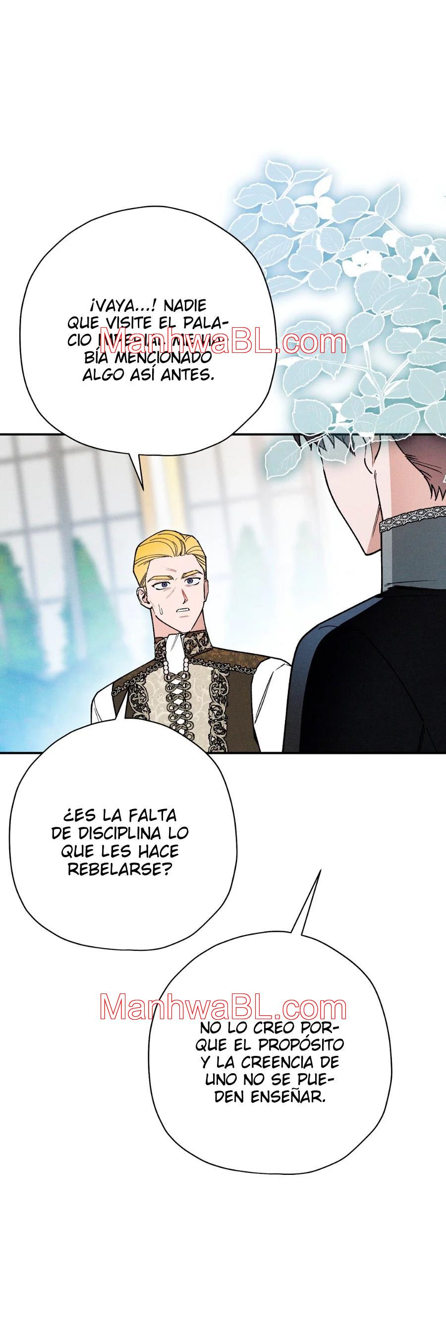 Ocultando que el maldito príncipe es un omega - Capítulo 48 manhwa