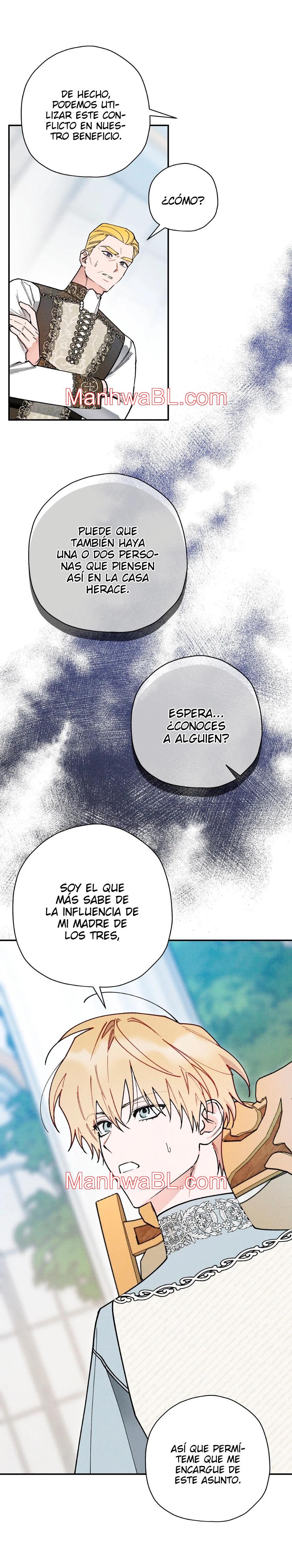 Ocultando que el maldito príncipe es un omega - Capítulo 48 manhwa