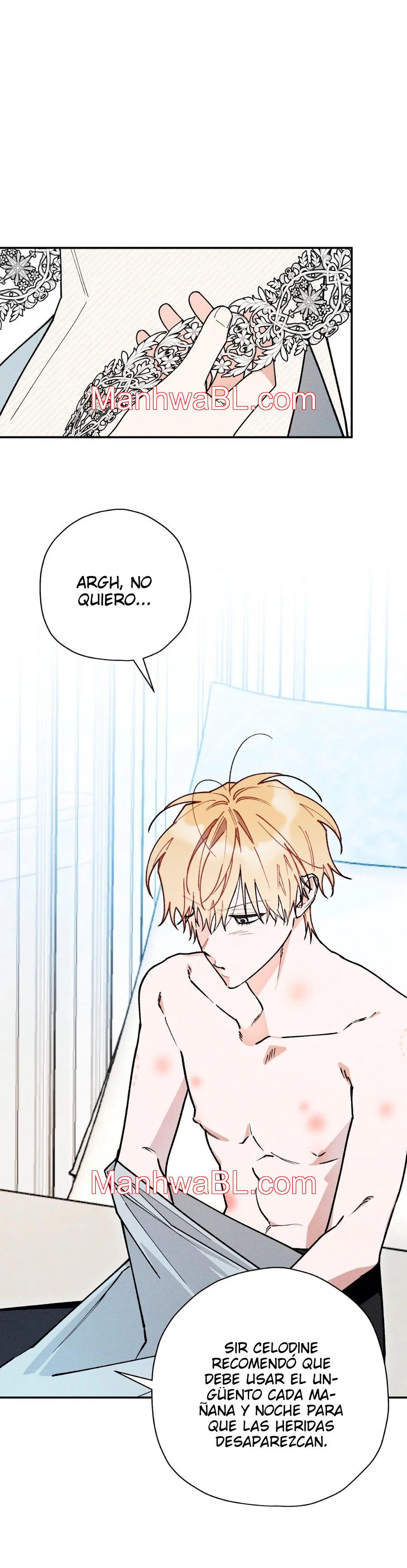 Ocultando que el maldito príncipe es un omega - Capítulo 48 manhwa
