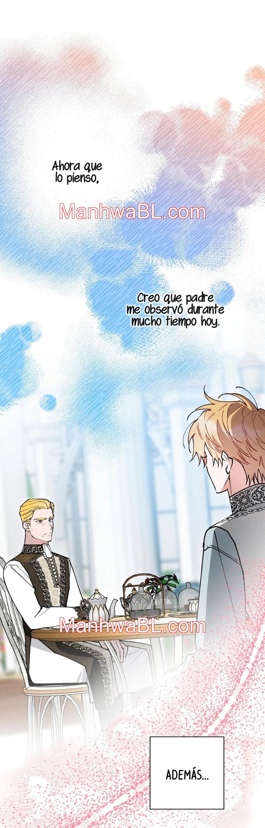Ocultando que el maldito príncipe es un omega - Capítulo 48 manhwa