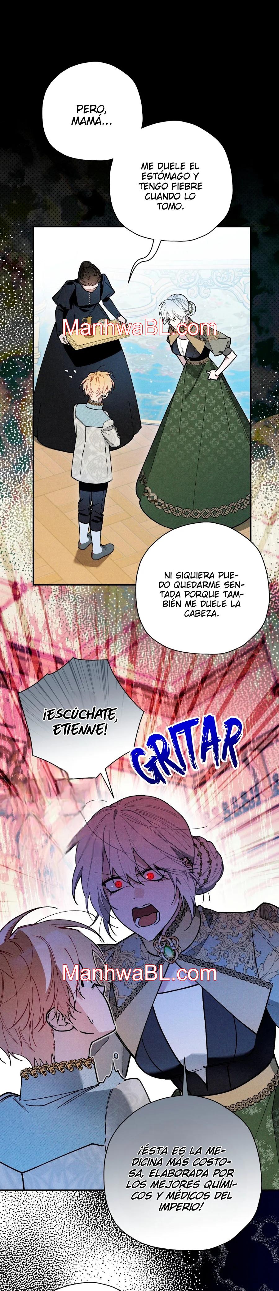 Ocultando que el maldito príncipe es un omega - Capítulo 42 manhwa